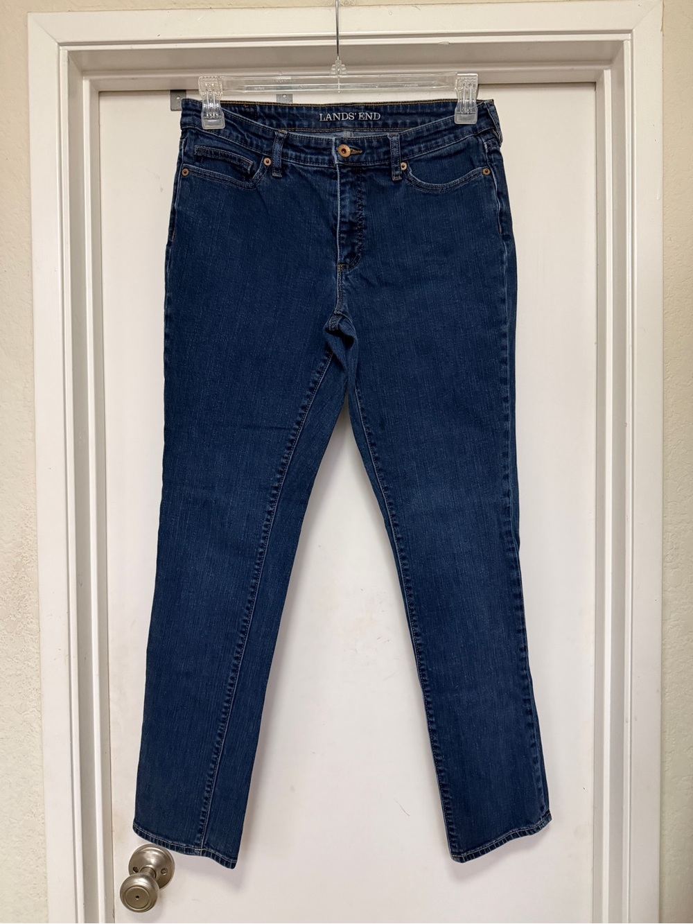 Lands’ End MID RISE SLIM JEAN - size 10